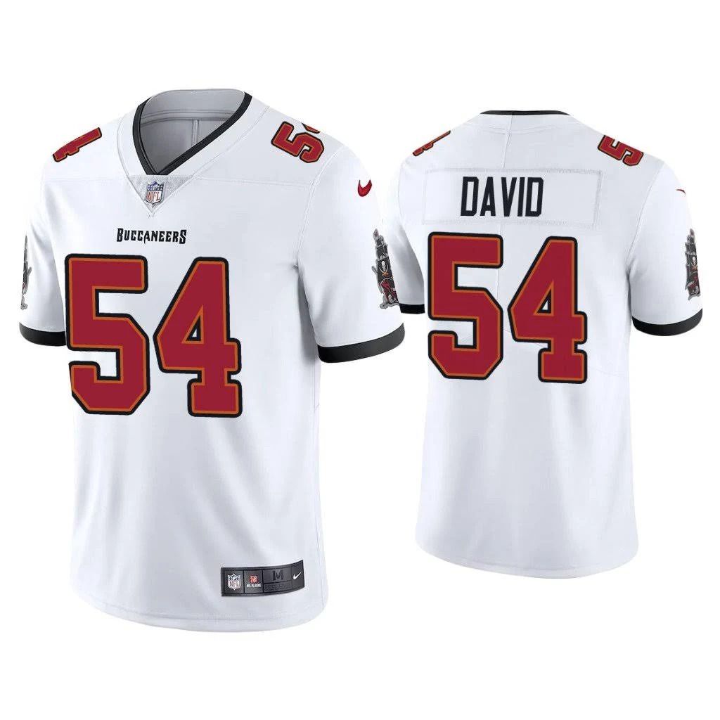 Men Tampa Bay Buccaneers 54 Lavonte David Nike White Vapor Limited NFL Jersey